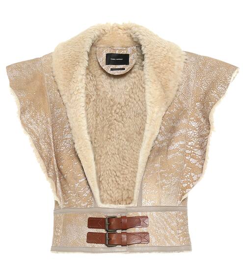 Alixa shearling vest | Isabel Marant