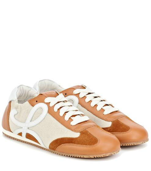 Ballet Runner nylon and leather sneakers | Loewe