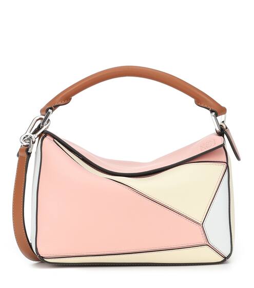 Paula's Ibiza Puzzle Small leather shoulder bag | Loewe