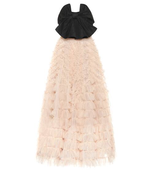 REDValentino - Abito in taffetà e tulle | REDV