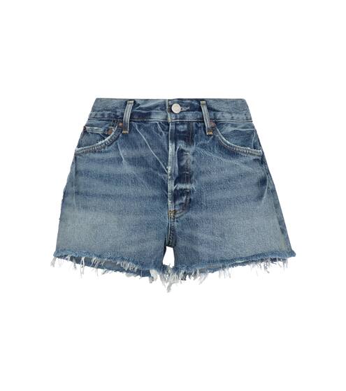 Parker high-rise denim shorts | Agolde