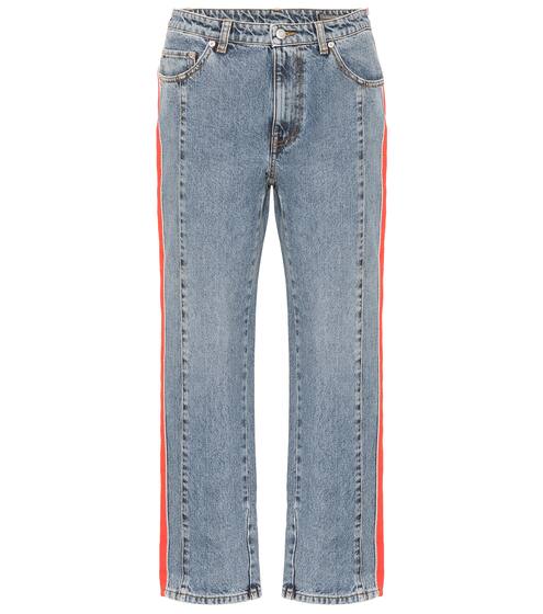High-rise straight jeans | Alexander McQueen