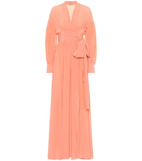 Francille silk crêpe de chine dress | Three Graces London