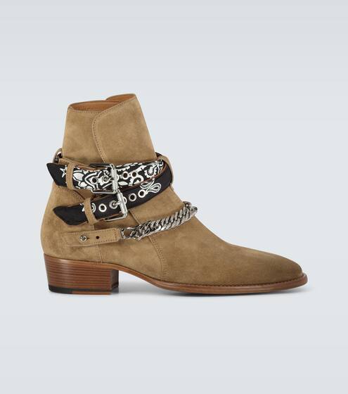 Bandana Buckle ankle boots | Amiri