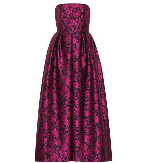 Carenna rose jacquard gown | Erdem