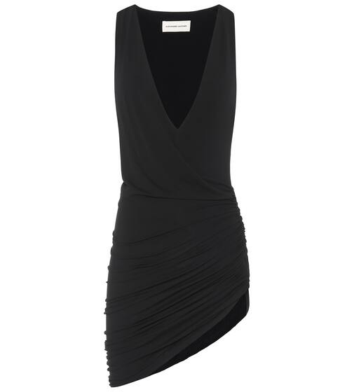 Asymmetric stretch-jersey minidress | Alexandre Vauthier