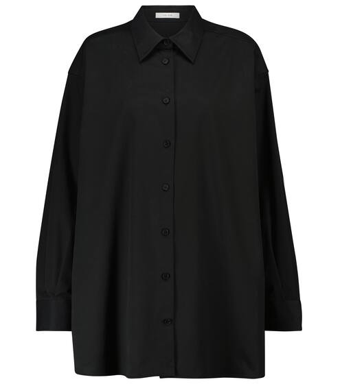 Luka cotton and cashmere shirt | The Row