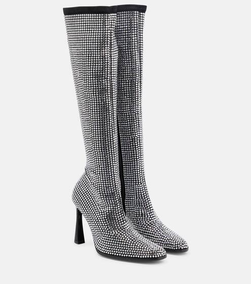 long high heels boots