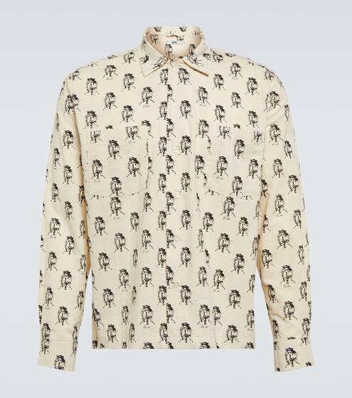 Camicia Quevedo in cotone Mytheresa Uomo Abbigliamento Camicie Camicie casual 