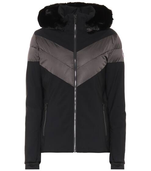Anne faux fur-trimmed ski jacket | Fusalp