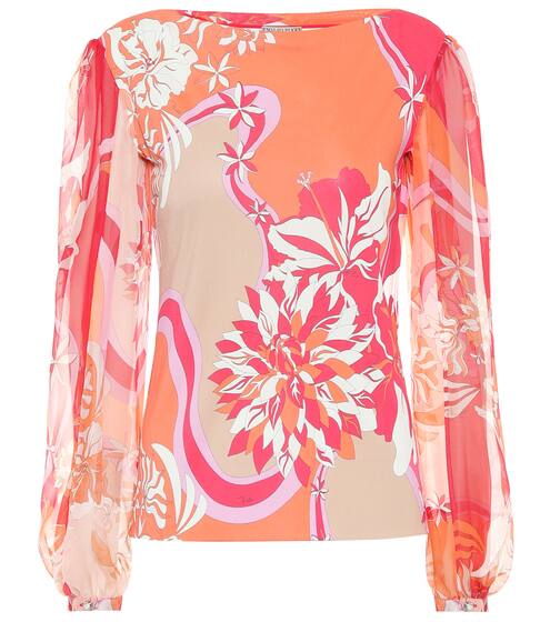 Printed silk blouse | Emilio Pucci