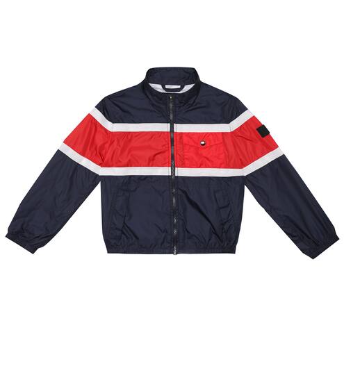 Colorblocked technical jacket | Woolrich Kids