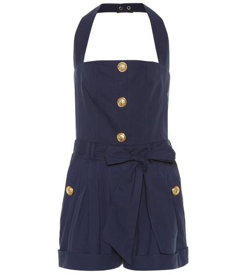 Cotton playsuit | Balmain