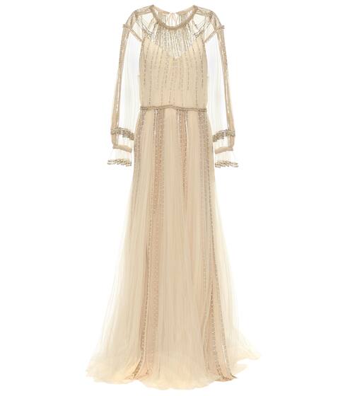 Embellished tulle gown | Valentino