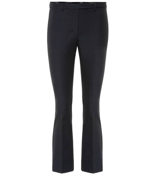 Pevera mid-rise bootcut pants | S Max Mara