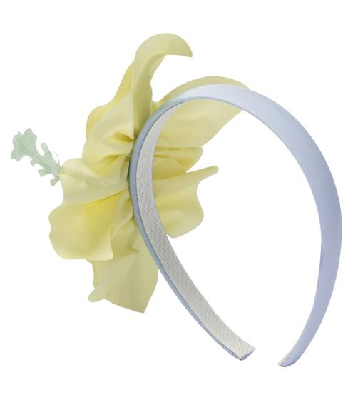 Embellished stretch-cotton headband | Il Gufo