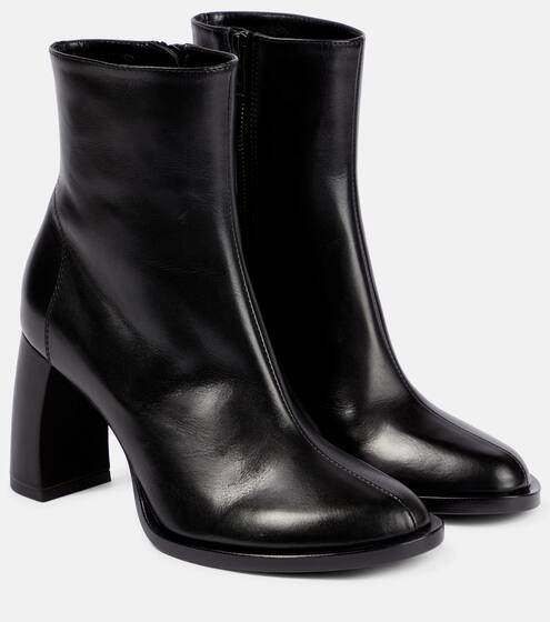 heeled ankle boots