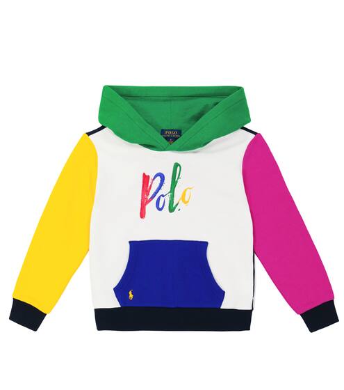 Logo cotton-blend hoodie | Polo Ralph Lauren Kids