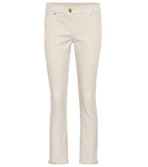 Mid-rise straight jeans | Brunello Cucinelli