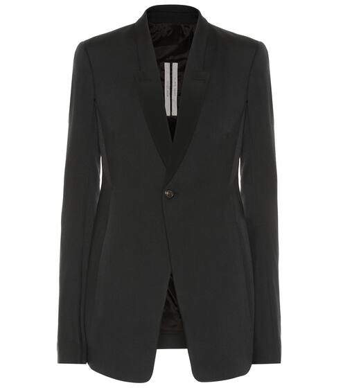 Wool blazer | Rick Owens