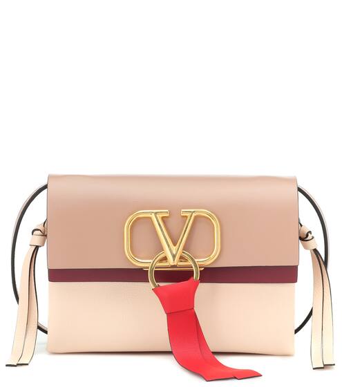 Valentino Garavani VRING Small leather shoulder bag | Valentino