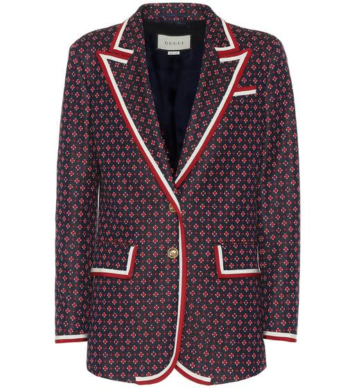 Cotton-blend blazer | Gucci