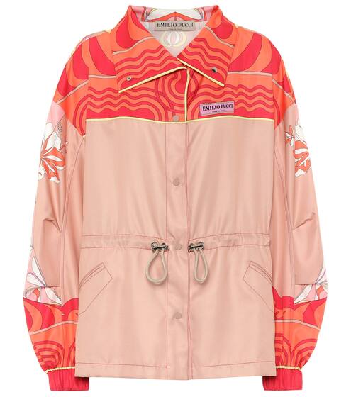 Printed twill jacket | Emilio Pucci