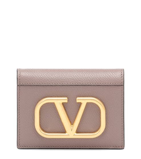 Valentino Garavani VLOGO leather wallet | Valentino