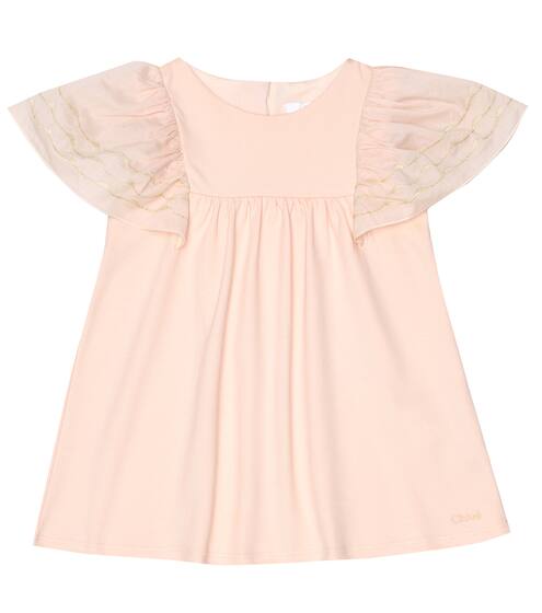 Baby cotton dress | Chloé Kids