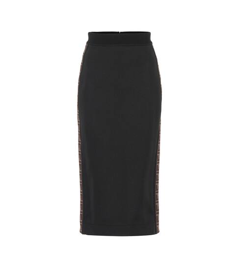 Jersey pencil skirt | Fendi