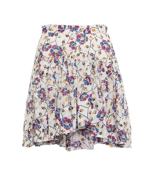 Saureena floral cotton miniskirt | Isabel Marant, Étoile