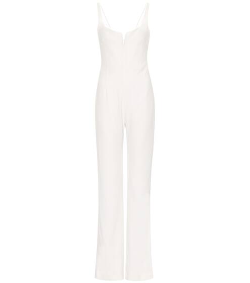 Signature Corset crêpe jumpsuit | Galvan
