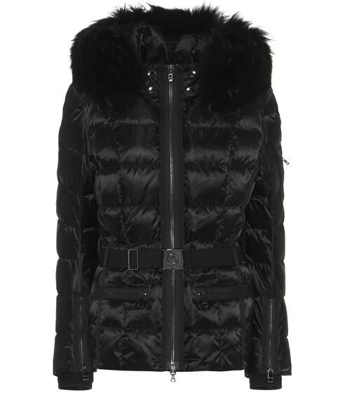 Gloria fur-trimmed ski jacket | Bogner