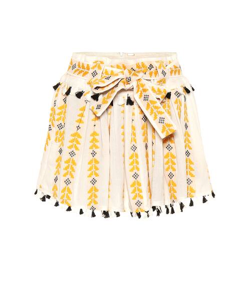 Embroidered cotton skirt | Dodo Bar Or