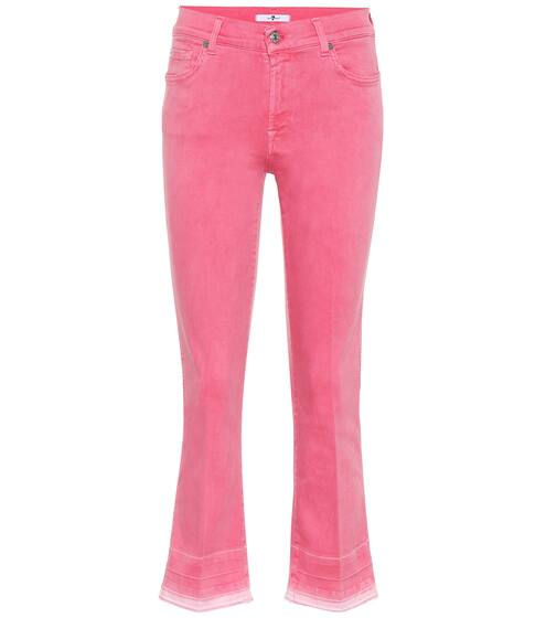 Cropped mid-rise bootcut jeans | 7 For All Mankind