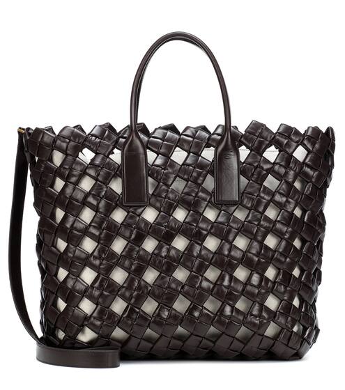 BV Window Medium leather tote | Bottega Veneta