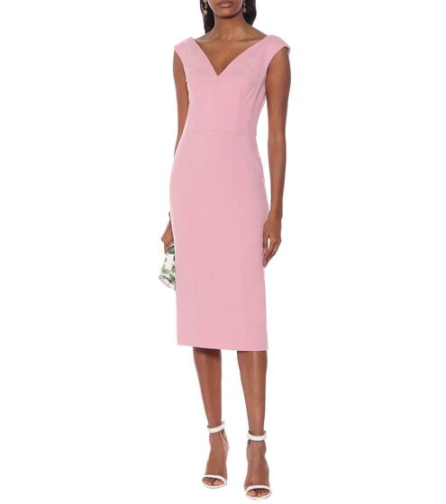 Wool-blend midi dress | Dolce & Gabbana