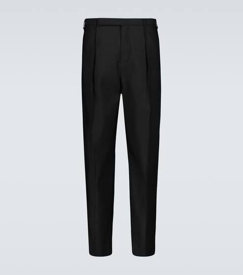Hose aus Wolle und Seide | Saint Laurent