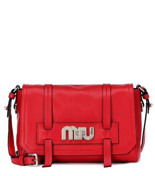 Miu Bags Designer Handbags For Women At Mytheresa Leather Shoulder Bag Miu