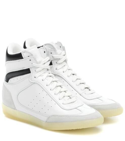 High-Top-Sneakers Bayren aus Leder | Isabel Marant