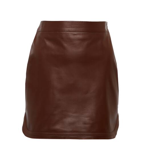 faux leather skirts