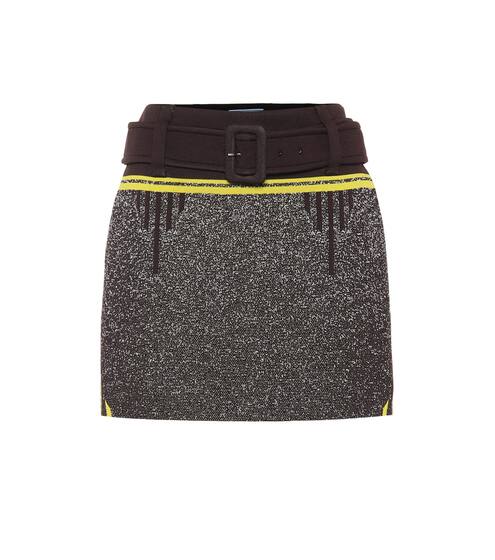 Knitted miniskirt | Prada