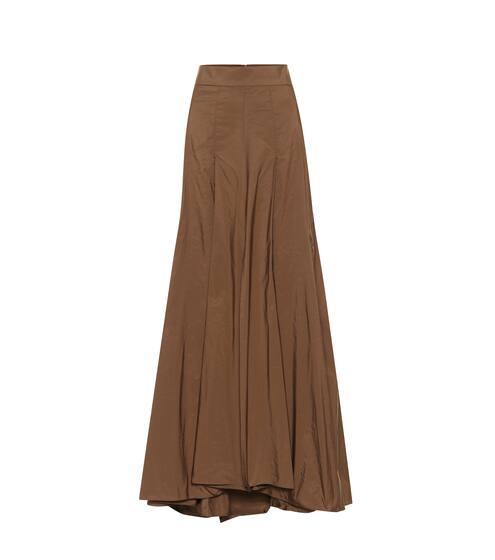 Silk-blend maxi skirt | Brunello Cucinelli