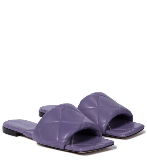 BV Rubber Lido leather sandals | Bottega Veneta