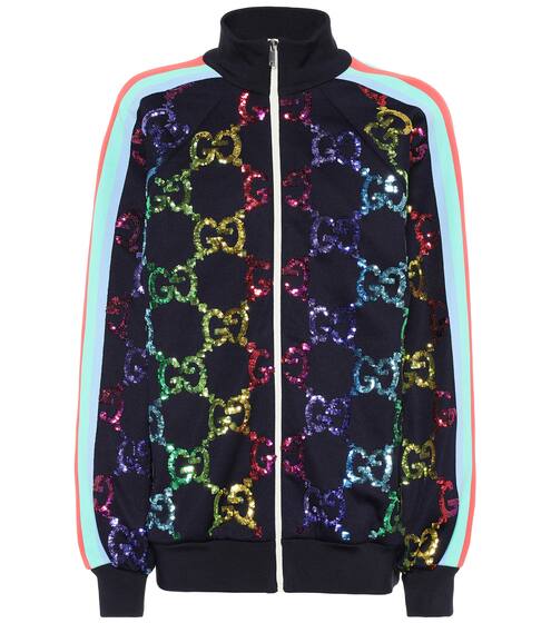 GG sequined track jacket | Gucci