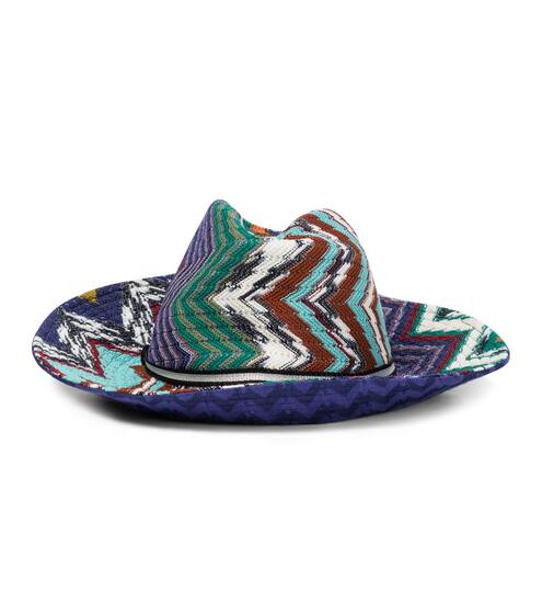 Zig-zig knit fedora | Missoni