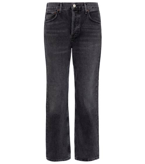 Ripley high-rise straight jeans | Agolde