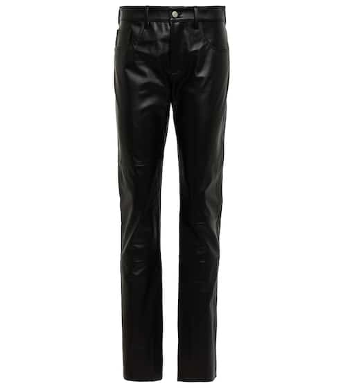 Designer Leather Pants | Mytheresa