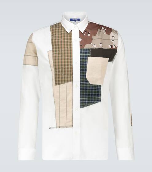 Patchwork-Hemd aus Baumwolle | Junya Watanabe