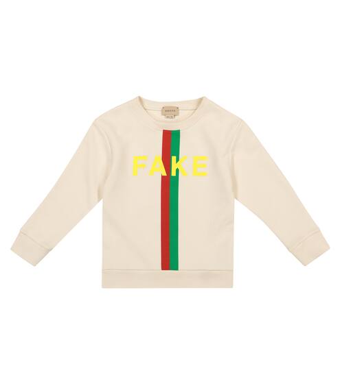 Sweat-shirt en coton à logo | Gucci Kids